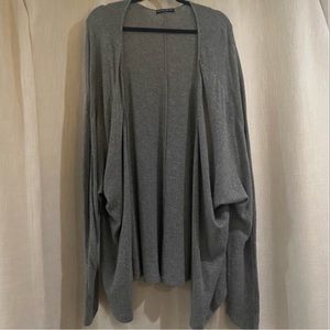 Brandy Melville Grey Lightweight Oversized Cardigan